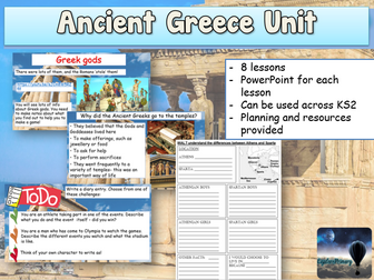 ANCIENT GREEKS Unit - 8 Lessons
