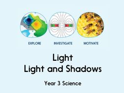 Light - Light and Shadows - Year 3 | Teaching Resources