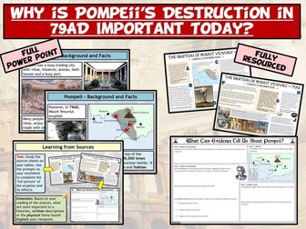 KS3 Romans - Why is Pompeii Important Today?