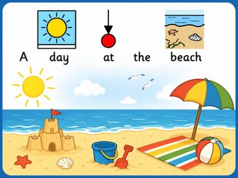 A Day At The Beach Sensory Story