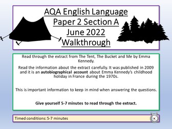 AQA English Language Paper 2 June 2022