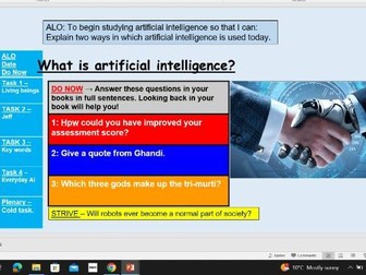 What is artificial intelligence?