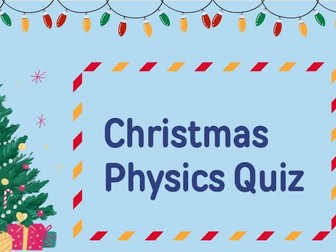 Christmas Physics Quix