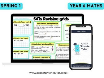 Y6 Maths SATs Revision Grids SPR 1