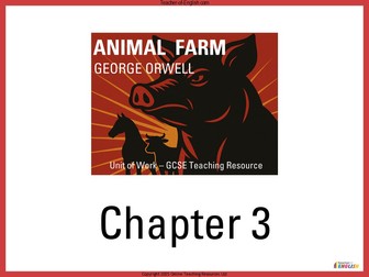Animal Farm - Chapter 3