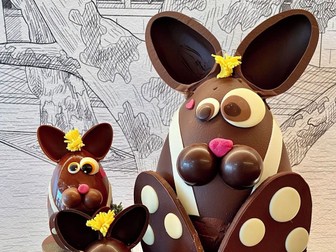 Un Lapin de Pâques en Chocolat !