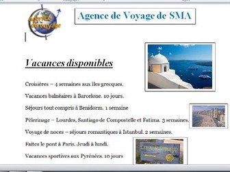 Thinking Skills Activity: Holidays