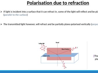 Light - Reflection/Refraction/Polarisation/Diffraction Grating