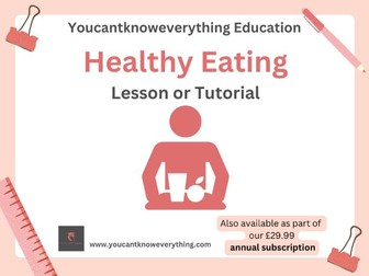 Healthy eating form time tutorial