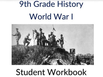 World War One Printable Student Activity Workbook