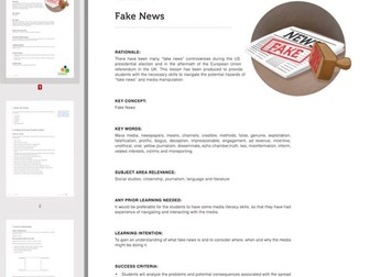 The Learning Pit - Fake News