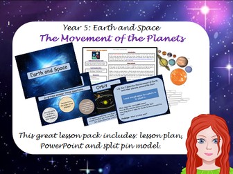 Space - Planet Movements Year 5 Lesson 2