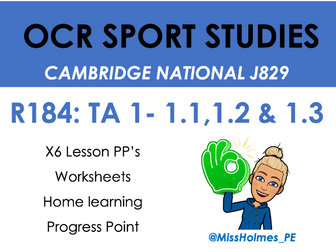 R184 Sport Studies (CNat J829)
