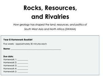Geology booklet: SWANA