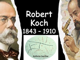 Robert KOCH 'FATHER OF MICROBIOLOGY' Koch’s Postulates, BACTERIOLOGY GCSE Homeschooling