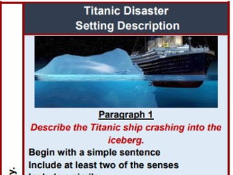 Titanic Setting Description - Plan and Structure Strip