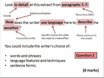 AQA GCSE English Language (8700) Paper 1 - Preparing and Revising with a Walking Talking Mock