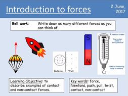 year 7 forces worksheet pdf