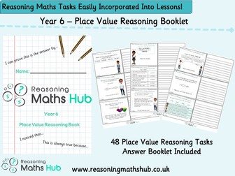 Year 6 - Place Value Reasoning Booklet - Sample
