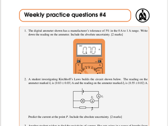 Reading a micrometer: practice questions | Teaching Resources