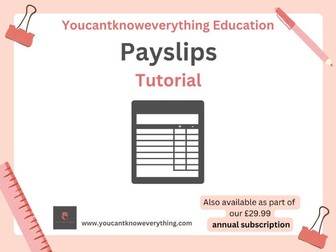 Payslips Form Time Tutorial