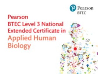 Unit 3 Applied Human Biology BTEC