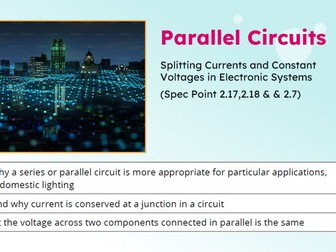 IGCSE Physics: Parallel Circuits | Edexcel Modular | Unit 2 | L7