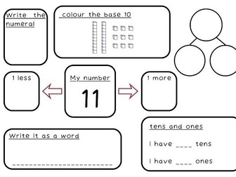 11-20  number sense mats