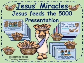 Jesus' Miracles : Feeding of the 5000 presentation
