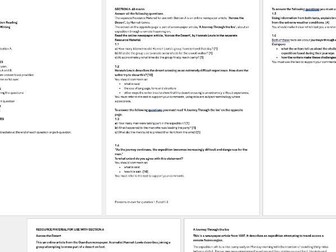EDUQAS C2 Practice paper_ extreme environments