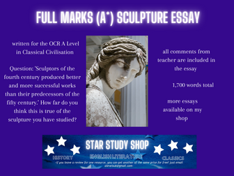 A* full marks Greek architecture essay