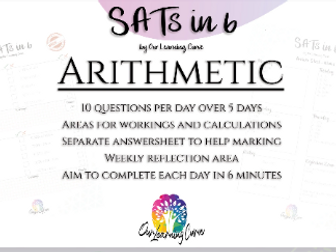 Year 6 SATs in 6 Arithmetic Booklet