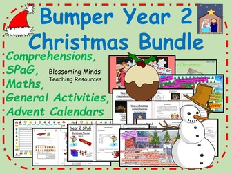 Bumper Year 2 Christmas Activity Bundle