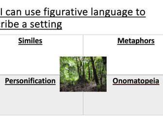 Figurative Language (Settings Description)