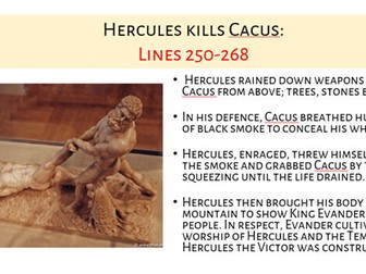 Myth and Religion - Unit 2, Lesson 4: Hercules and Cacus