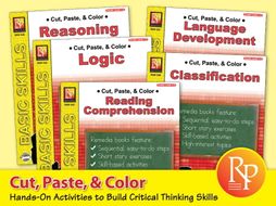 Cut, Paste, & Color Set