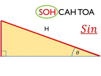 Trig ratio quiz for mini whiteboards