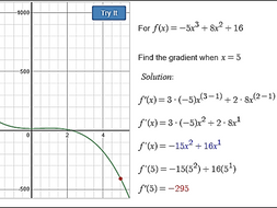 Edtech Lesson Differentiation Calculus 1 Teaching Resources