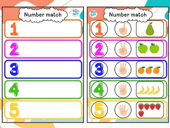 Number Counting Activity  (EYFS)