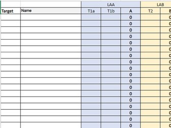 BTEC TECH Award Tracker