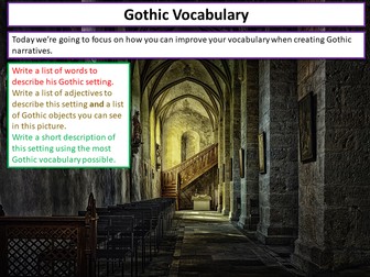 Gothic Vocabulary
