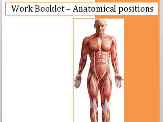 Anatomical terms workbook