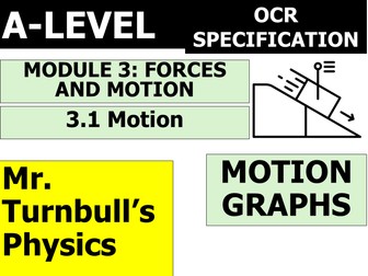 Motion Graphs (OCR A-Level Physics)