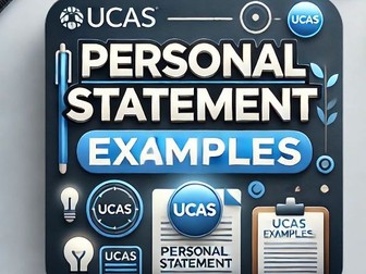 Personal statement example - Accounting and Finance degree