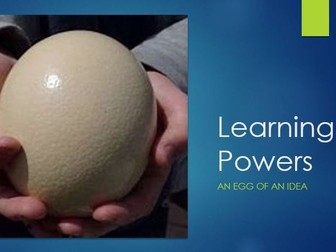 An Introduction to Learning Powers