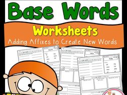 worksheets words base