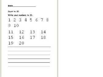 Daily Maths booklet