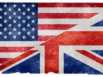 British English and American English domino Game