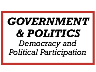 Politics - Political Participation