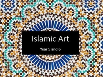 Year 5 and 6 Islamic Tile Art Printing using Ink